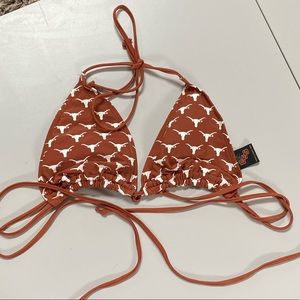 Texas Longhorns Swimsuit Top